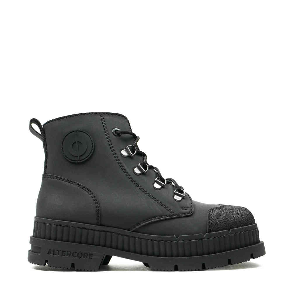 Altercore - Dent Nubuck Vegan Ankle boots - Black